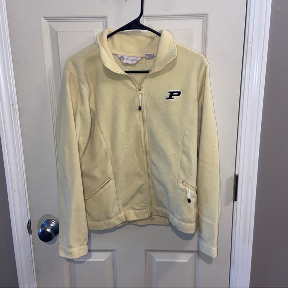Weatherproof Brand Women’s Jacket Fleece Purdue Yellow